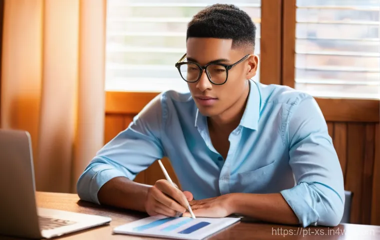 문제해결 중심 포지셔닝에서의 차별화된 경험 제공 - **Prompt:** A serene and focused young adult (gender-neutral, wearing stylish yet comfortable casual...