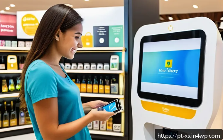 문제해결 중심 포지셔닝과 고객 인사이트 분석 - A modern Brazilian retail environment showcasing a diverse group of customers interacting with perso...